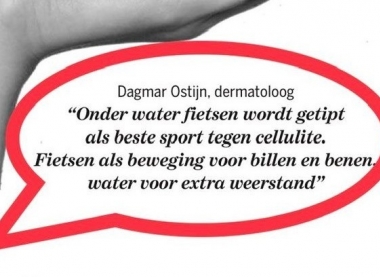 Aquaspinning  wordt getipt als beste sport tegen cellulite.